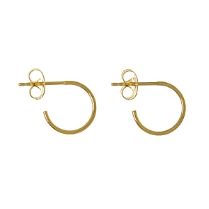 Fashion Ohrstecker Chirurgenstahl 316L PVD Beschichtung (goldfarbig)