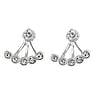 Silver ear studs Silver 925 zirconia