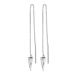 Pendientes de plata Plata 925 Tringulo