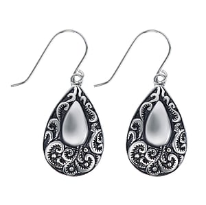 Fashion dangle earrings Surgical Steel 316L Drop drop-shape waterdrop Leaf Plant_pattern Tribal_pattern