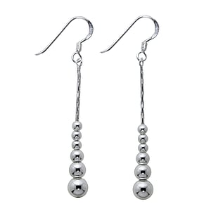 Silver earrings Silver 925 Drop drop-shape waterdrop