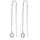 Pendientes fashion Acero quirrgico Cristal Estrella