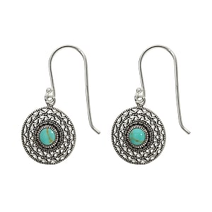 Silver earrings with stones Silver 925 Turquoise