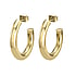 Fashion ear studs Stainless Steel PVD-coating (gold color)