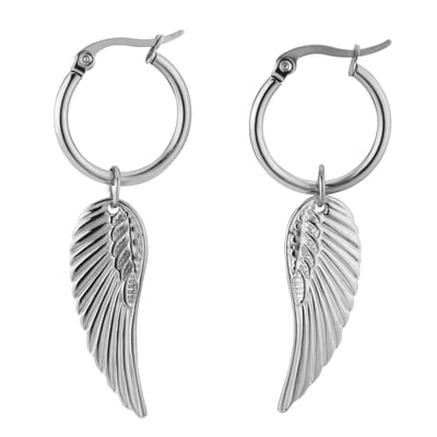 Orecchini Fabiani trilogy in argento 925 con zirconi - Fabiani Gioiellerie