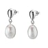 Silver earrings with pearls Silver 925 Fresh water pearl