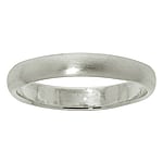 Silver ring Width:4mm. Simple. Rounded. Matt finish.