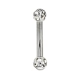 Piercing arcade Acier chirurgical 316L poxy