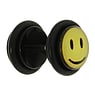 Fake-Plug Acryl Chirurgisch staal 316L Glas PVC Smiley Smilie Smily