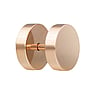 Stahl Fake-Plug Chirurgenstahl 316L PVD Beschichtung (goldfarbig)