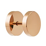 Acciaio Fake-Plug Metallo chirurgico 316L Rivestimento PVD (colore oro)