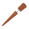 Wood Fake-Plug Surgical Steel 316L Cherry wood