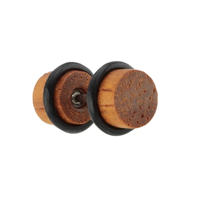 JewelryWe Damen Ohrstecker Aus Edelstahl Mit Imitat-Perlen – 3 Paar Set In Schwarz, Gold, Silber (6mm/8mm)