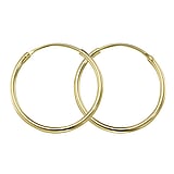 Echtgold Creolen Gold 14K