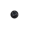 1.6mm Piercing ball Surgical Steel 316L Premium crystal Black PVD-coating