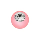 1.6mm Piercing ball Acrylic glass Crystal