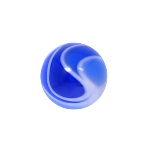 1.6mm Piercing ball Acrylic glass Wave