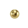 1.6mm Doordringende bal Chirurgisch staal 316L Goud-laagje (verguld)