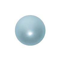 Piercingverschluss mit Synthetische Perle. Gewinde:1,6mm. Durchmesser:6mm. Gewicht:0,1g.