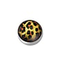 Boule de piercing 1.6mm Acier chirurgical 316L poxy Pelage Animal_Print Fourrure