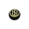 1.6mm Piercing ball Epoxy Letter Character Number