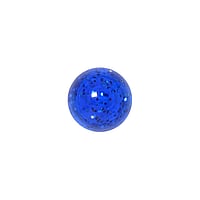 Boule de piercing 1.6mm en Verre en acrylique. Pas-de-vis:1,6mm. Diamtre:4,5mm.