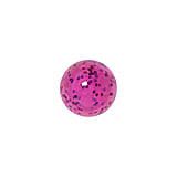 1.6mm Balle de piercing Verre en acrylique
