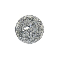 Bola de piercings 1.6mm de Cristal acrlico . Rosca:1,6mm. Dimetro:6,5mm.