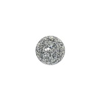 Boule de piercing 1.6mm en Verre en acrylique. Pas-de-vis:1,6mm. Diamtre:3,5mm.