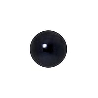 1.6mm Piercing ball out of Surgical Steel 316L with Enamel. Thread:1,6mm.