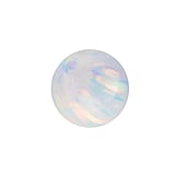 1.6mm Piercingkugel Synthetischer Opal