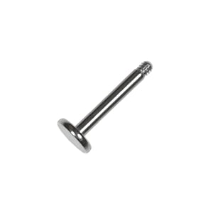 1.6mm Barretta piercing Metallo chirurgico 316L