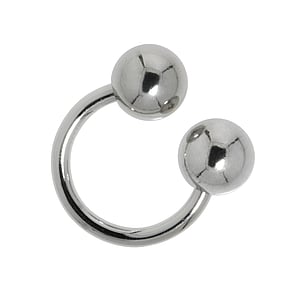 1.6mm Piercingstaafje Chirurgisch staal 316L