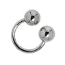 1.6mm Tige de piercing Acier chirurgical 316L