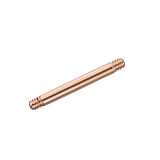 1.6mm Piercing Bar Surgical Steel 316L PVD-coating (gold color)