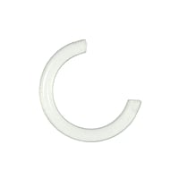 Barra de piercing bioplast Rosca:1,6mm. Blando. Transparente. Recortable en la largura deseada. La rosca sale automticamente al desenroscar un cierre de acero o titanio. Segn la necesidad, afine la barra con cuidado.