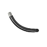 1.6mm Barretta piercing Metallo chirurgico 316L Rivestimento PVD (nero)