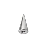 1.2mm Chiusura per piercing Metallo chirurgico 316L