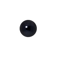 1.2mm Piercing ball out of Surgical Steel 316L with Enamel. Thread:1,2mm.