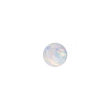 1.2mm Piercing ball Synthetic opal