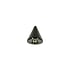 1.2mm Chiusura per piercing Metallo chirurgico 316L Rivestimento PVD (nero)