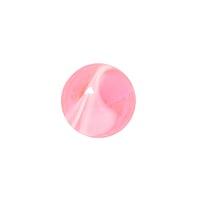 1.2mm Piercing ball out of Acrylic glass. Thread:1,2mm. Diameter:4mm.  Wave