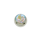 1.2mm Piercing ball Premium crystal Surgical Steel 316L