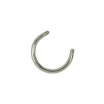 1.2mm Piercing bar out of Surgical Steel 316L. Thread:1,2mm.