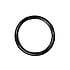 Septum piercing Surgical Steel 316L Black PVD-coating