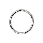 Septum piercing out of Surgical Steel 316L. Cross-section:1,2mm.