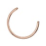 1.2mm Tige piercing Acier chirurgical 316L Revtement PVD (couleur or)