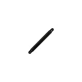 1.2mm Piercing bar Surgical Steel 316L Black PVD-coating