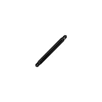 1.2mm Barra de Piercing de Acero quirrgico con Revestimiento PVD (negro). Rosca:1,2mm. brillante.
