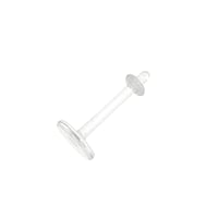 Barretta piercing bioplast Filetto:1,2mm. Morbido. Adattabile alla lunghezza desiderata, il filetto si forma automaticamente avvitandoci una sfera in acciaio o titanio, casomai appuntare la barretta prudentemente. Trasparente. Rende il piercing quasi invisibile. Lunghezza con chiusura inclusa, scegliere una barretta ca. 1-2mm pi lunga del solito.